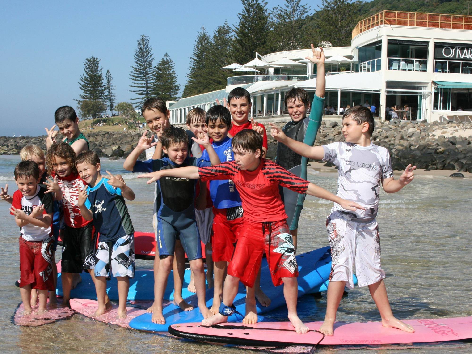 Wyuna Beachfront Holiday Apartments Gold Coast Eksteriør billede